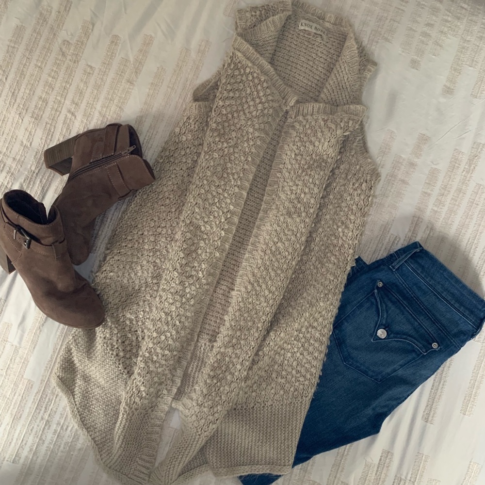 Knox Rose Shaggy Vest